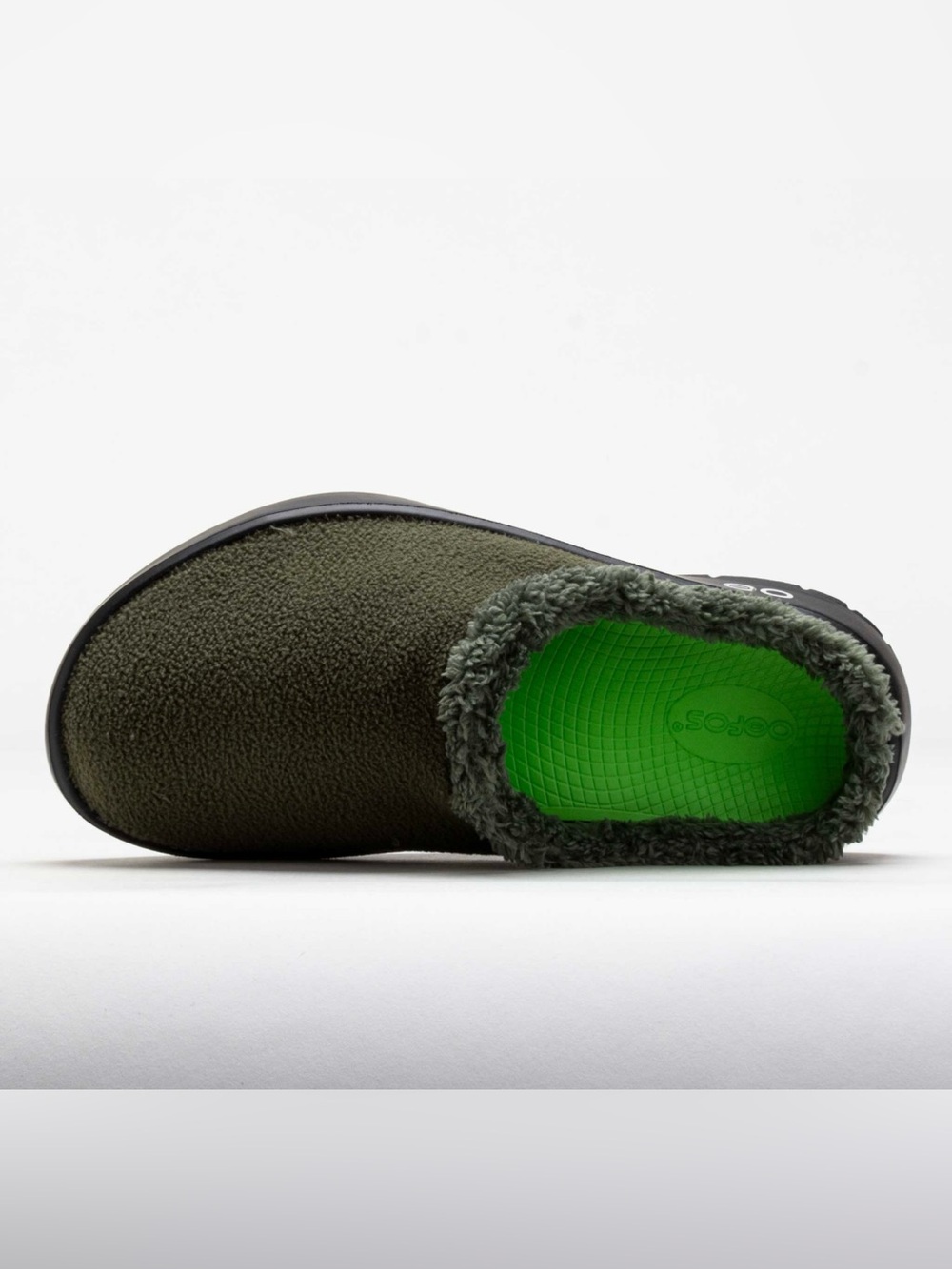Oofos  Menl's OOFOS OOcoozie Recovery Vegan
Sherpa Slip‎ On Mule Slippers